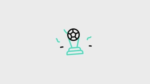 Trophy Lineal Animated Icon