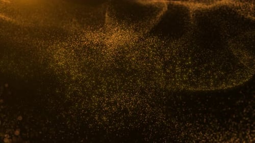 Fondo de boda de lujo para celebración en 3D, ceremonia de entrega de premios Golden Dust