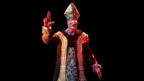 Cursed Pope VJ Loop