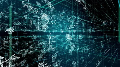 Équations mathématiques, formules, sciences, équations de chimie