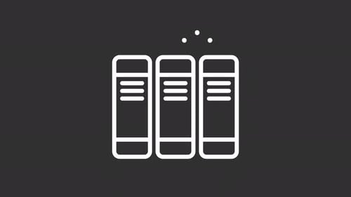 Icono de aprendizaje de conocimientos, biblioteca, educación, biblioteca