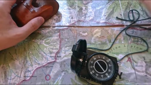 Map Reading with Compass for Outdoor Adventure