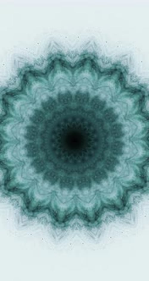 Relax lotus flower animation. Background for meditation. Nirvana. Vertical video