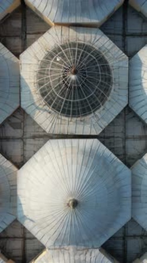 Bursa Great Mosque Dome View
