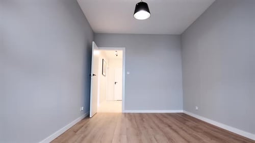 New Empty Room In Modern Building.