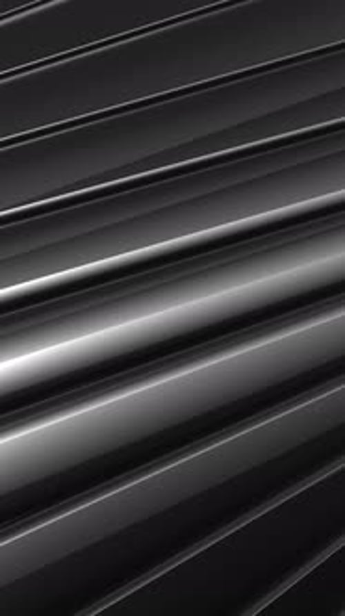 Geometric Metallic Lines Scrolling Upwards Abstract Background