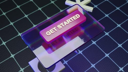 Animación de botones de cristal líquido