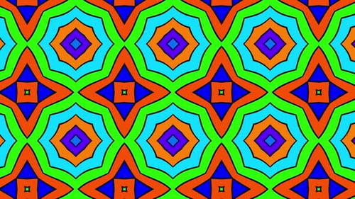Ornament-Mandala-Designeffekt. Abstrakter Bewegungshintergrund mit Kaleidoskop-Ornament. Vd\_1671