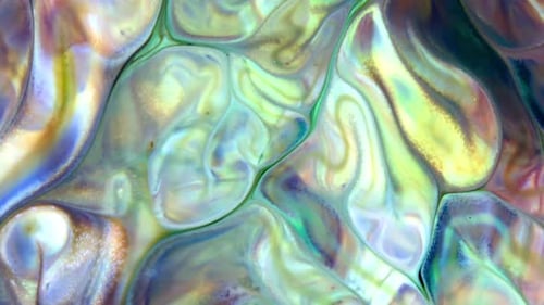 Abstrakte bunte Tintenbewegungen breiten sich auf der Wassertextur aus 1071