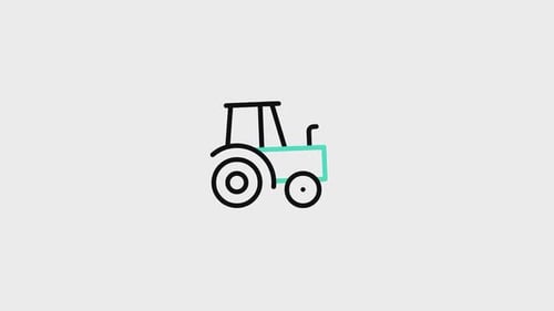 Tractor Animated Icon