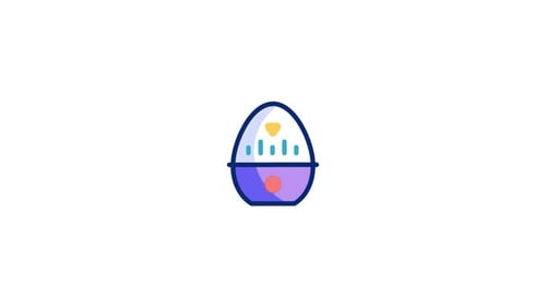 Animiertes Timer-Symbol