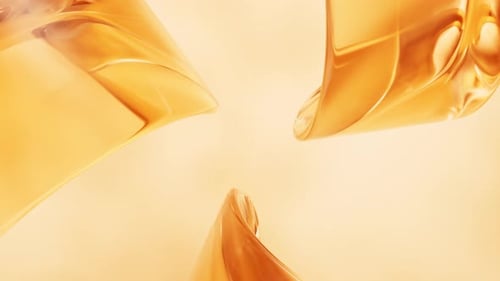 Fondo de geometrías curvas abstractas