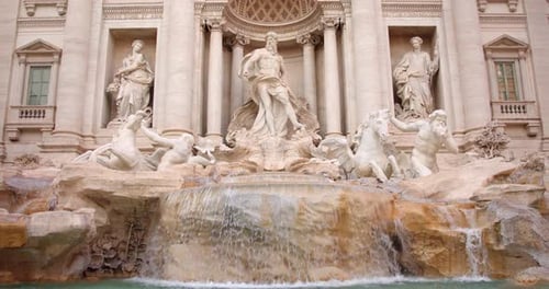 Stunning Trevi Fountain in Rome