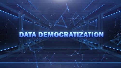 Data Democratization Words In Technology