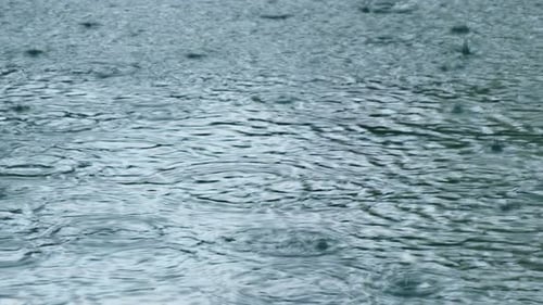 Rainy day textures reflecting the ocean during the wet season