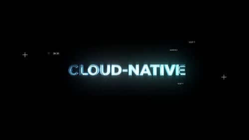 Glowing Cyber Glitch Text Reveal Animation