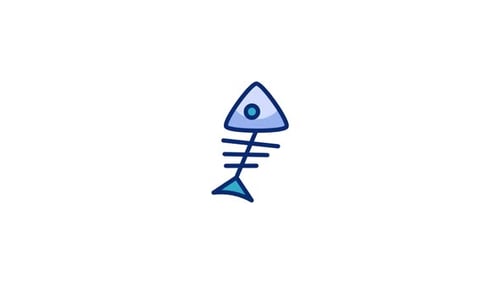 Fishbone Animated Icon