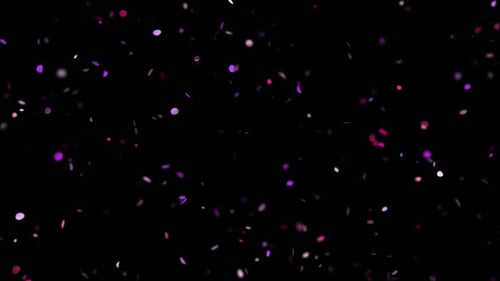 Falling Colorful Confetti Loop