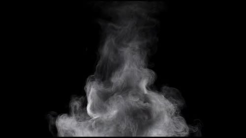 Smoke Illuminated From Below