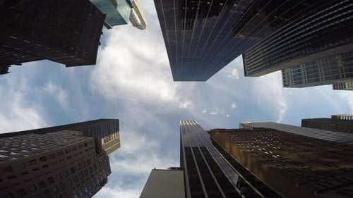 Urban City Skyline Metropolis Buildings