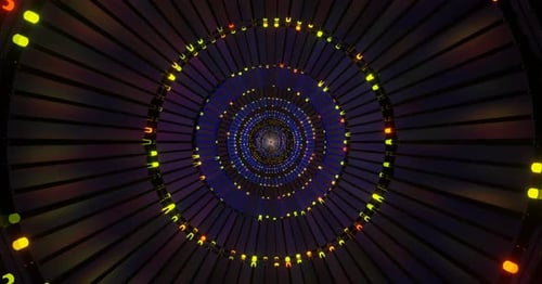 Futuristic LED Dance Matrix