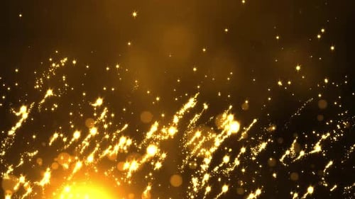 Aabstract Particles Gold Event Awards Trailer Titles Cinematic Concert Stage
