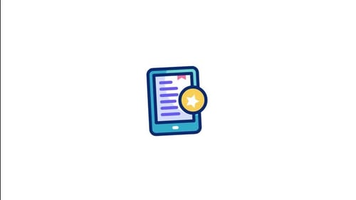 Ebook Animated Icon