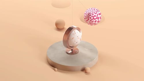 3D Loop Satisfying Pendulum Animation