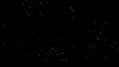 Gold Confetti Explosion Animation on a transparent background. Alpha channel.