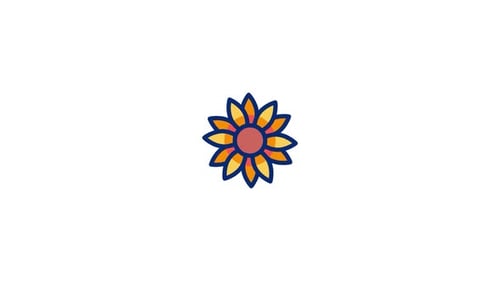 Sunflower Animated Icon