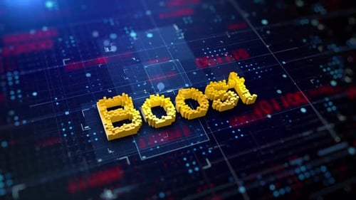 Word Boost pixélisé