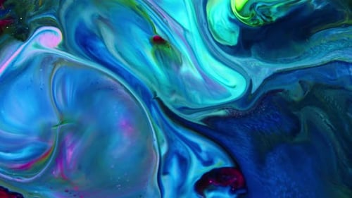 Fondo conceptual abstracto de pintura con tinta galáctica 690