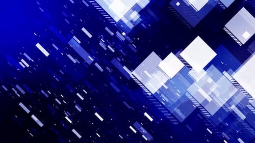 Technology Background Loop, Business Corporate Abstract 113