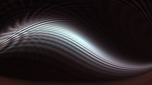 Dynamic Abstract Wavy Lines Background Animation