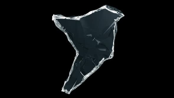 Animated glass shards flying, Backgrounds Motion Graphics ft. glass ...