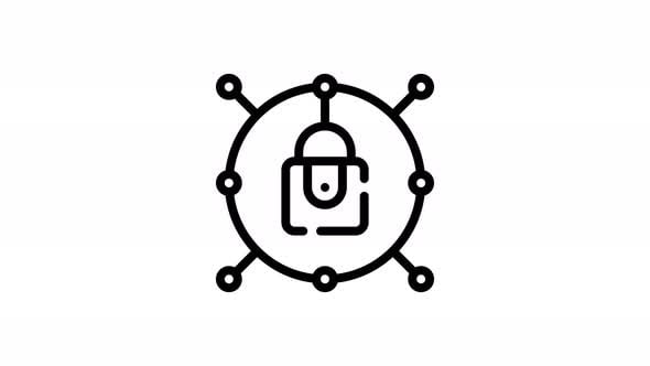 Animation Encryption Lock Icon, Elements Motion Graphics ft. encryption ...