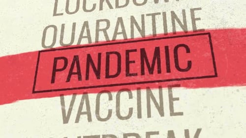 Pandemic 3D Scrolling Title Animation