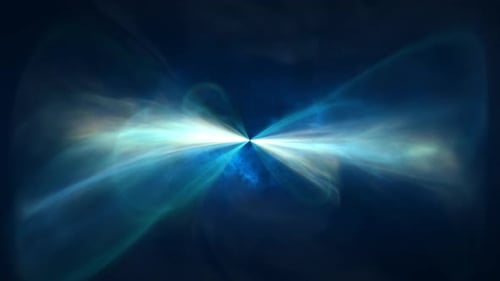 Abstract Light Energy Burst Transition Tunnel