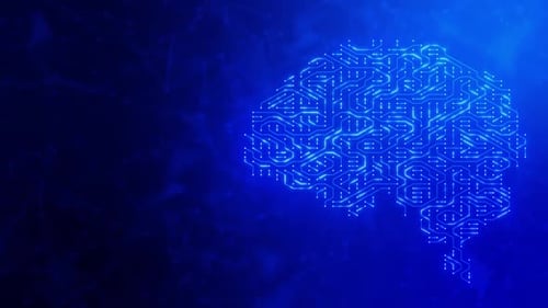 Intelligence artificielle et apprentissage automatique. Circuit dynamique avec transmission de données.