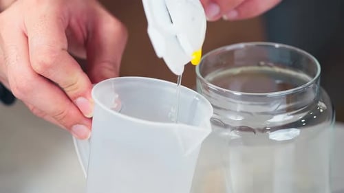 Separating Egg Yolk from Egg White with Strainer