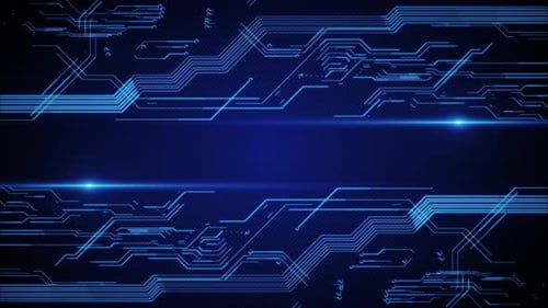 Conceito de fluxo de dados: fundo de ficção científica, espaço digital, campo de alta tecnologia, brilho, partículas, linhas e superfície