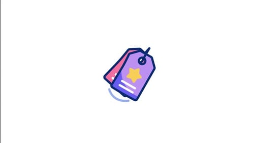 Price Tag Animated Icon