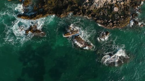 High Quality Sea Background Aerial View Turkey Alanya 4 K