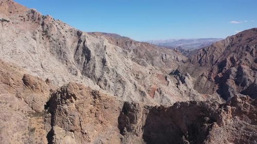 Aerial View Of Cliffs And Hills