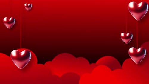 Valentine's Day Love Loop Background