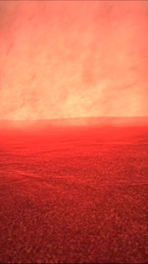 Aerial View of Desert Landscape Sand Dunes with Heavy Storm 02