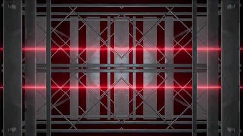 Lampe au néon en métal