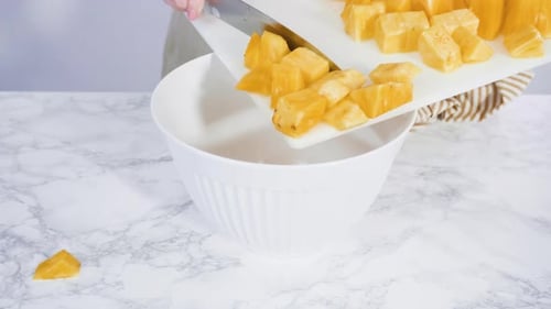 Preparing Pineapple for a Healthy Recipe