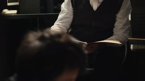 Investigators Review Crime Scene Photos and Documents