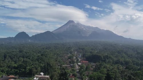 Landschaft von Merapi